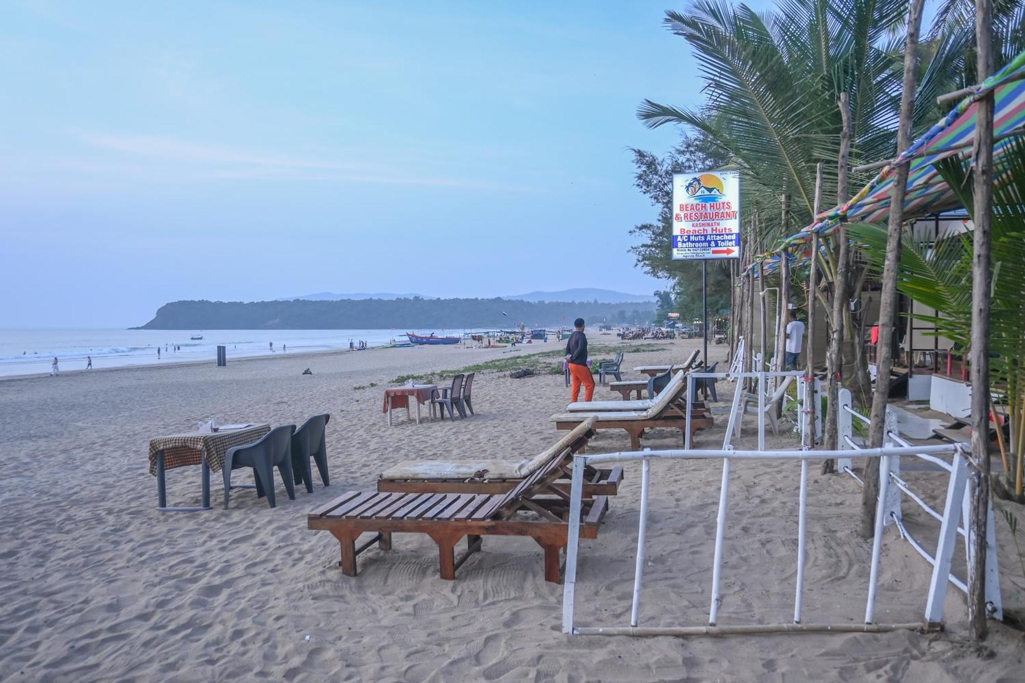 Kashinath Beach Huts Агонда Экстерьер фото