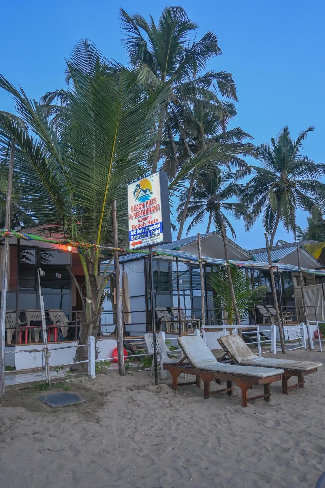 Kashinath Beach Huts Агонда Экстерьер фото