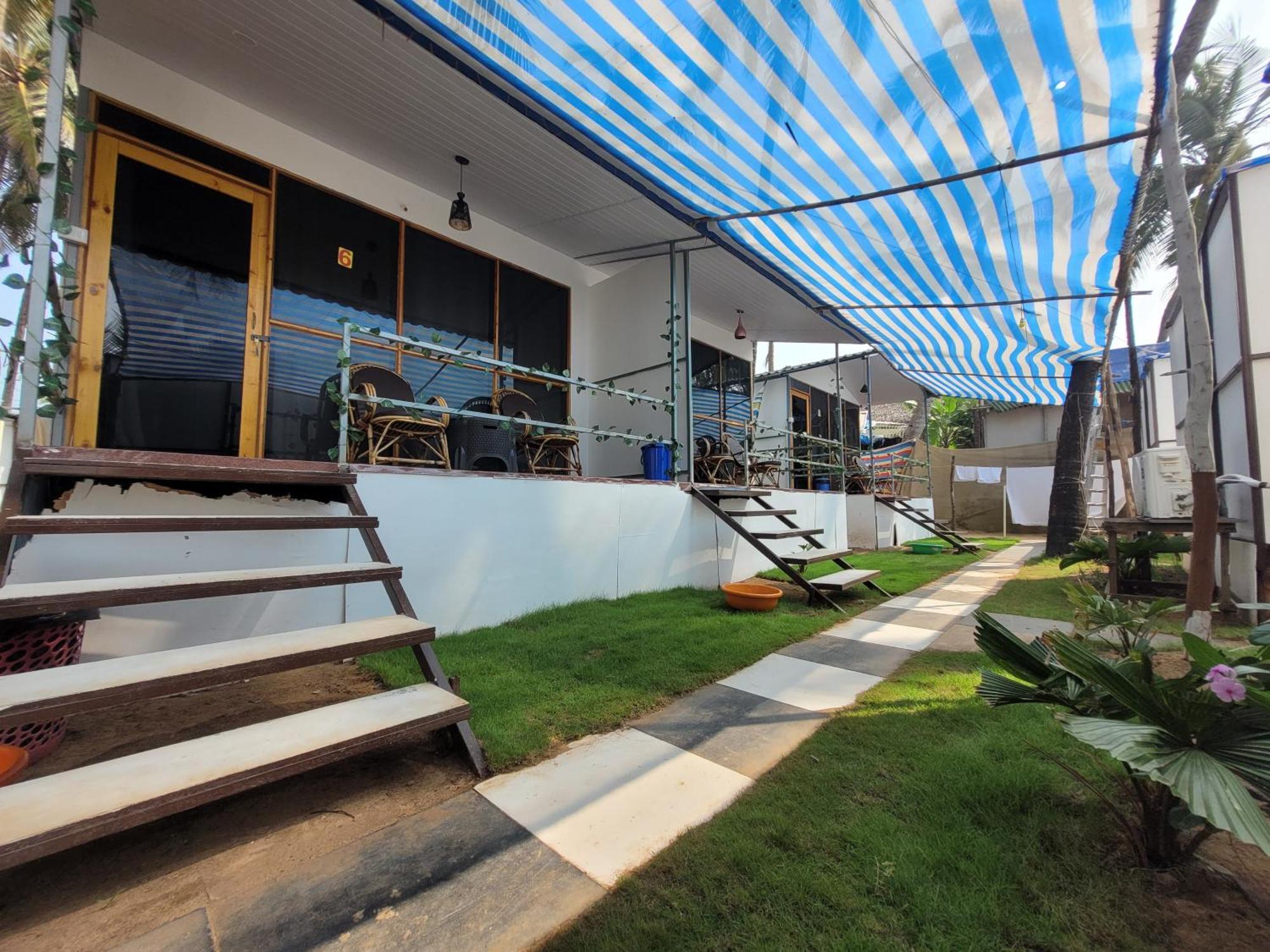Kashinath Beach Huts Агонда Экстерьер фото